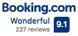 Booking.com 9.1 Rating