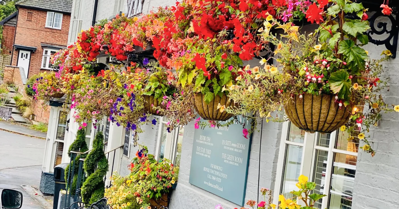 The Starr Inn Flower Boxes