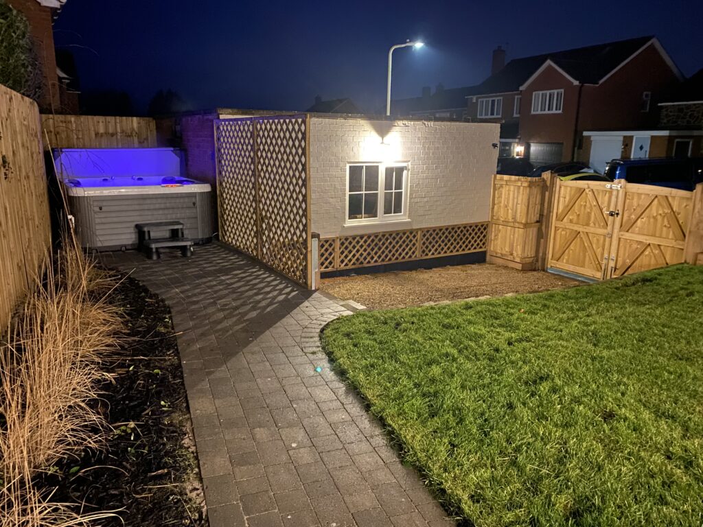 Garden Space at The Cottage, Thrussington